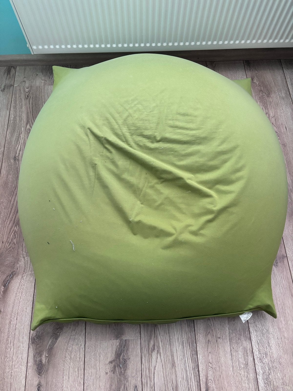 Terappy zitzak, groen, Huis en Inrichting, Zitzakken, Gebruikt, Zitzak, Groen, Ophalen