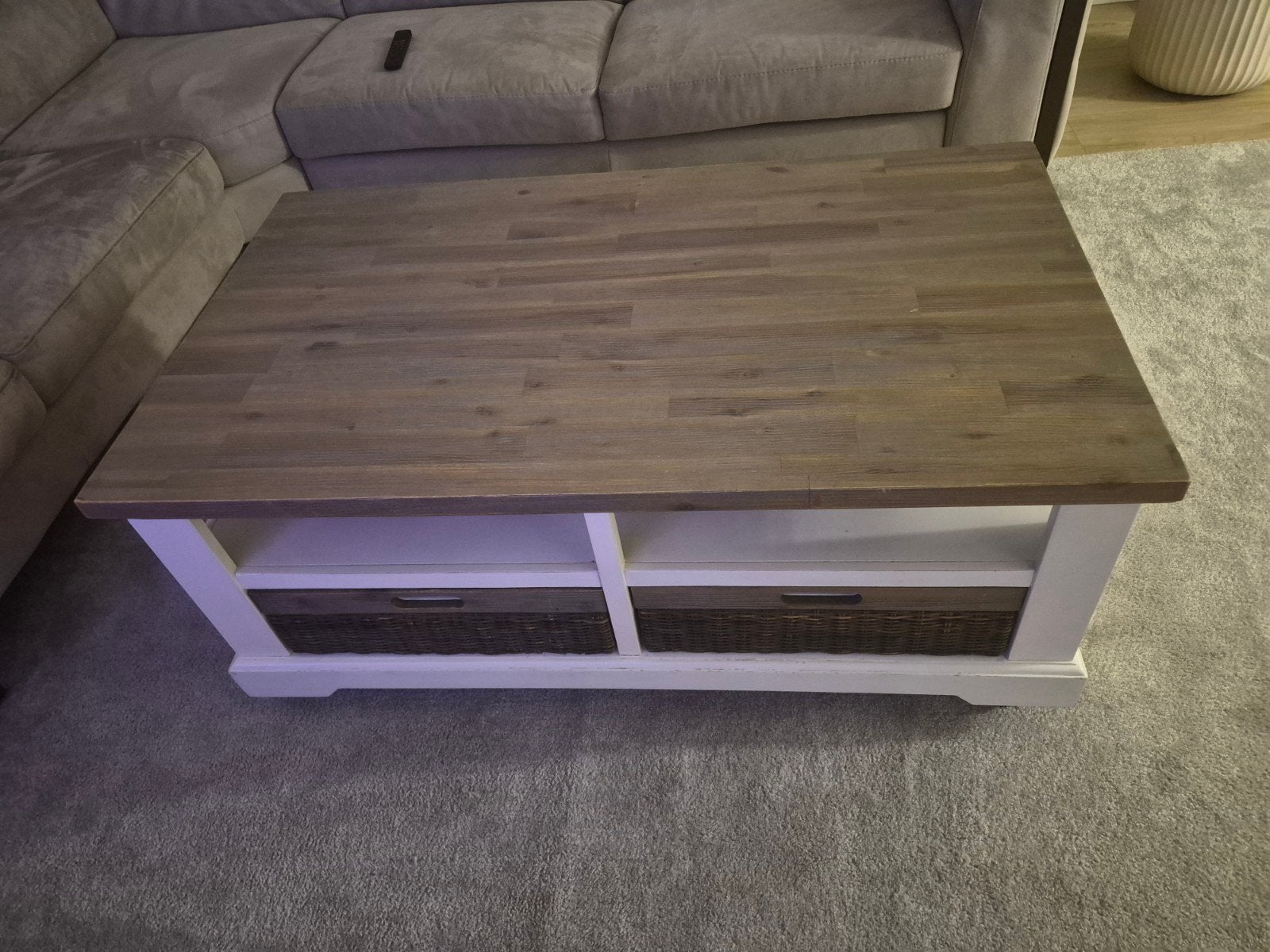 prachtige landelijke salontafel, Ophalen