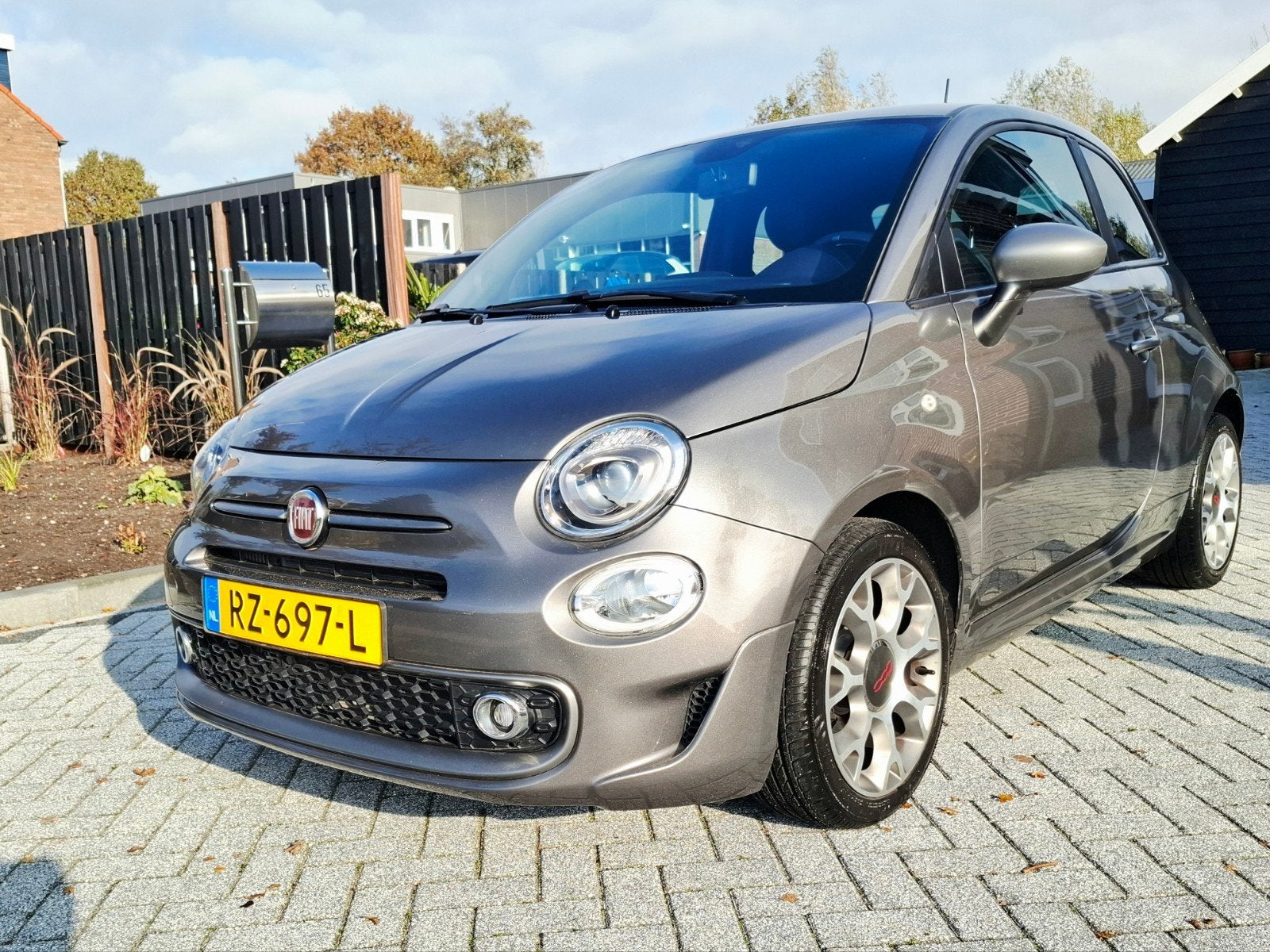 Fiat 500 0.9 TwinAir Turbo Sport 57.724 KM NAP 2018, Voorwielaandrijving, Leder en Stof, 905 kg, Origineel Nederlands
