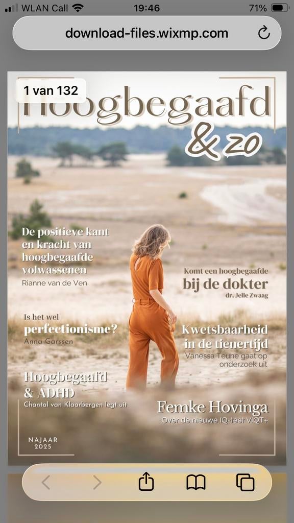 Gezocht: Magazine Hoogbegaafd & zo, Ophalen of Verzenden, Zo goed als nieuw
