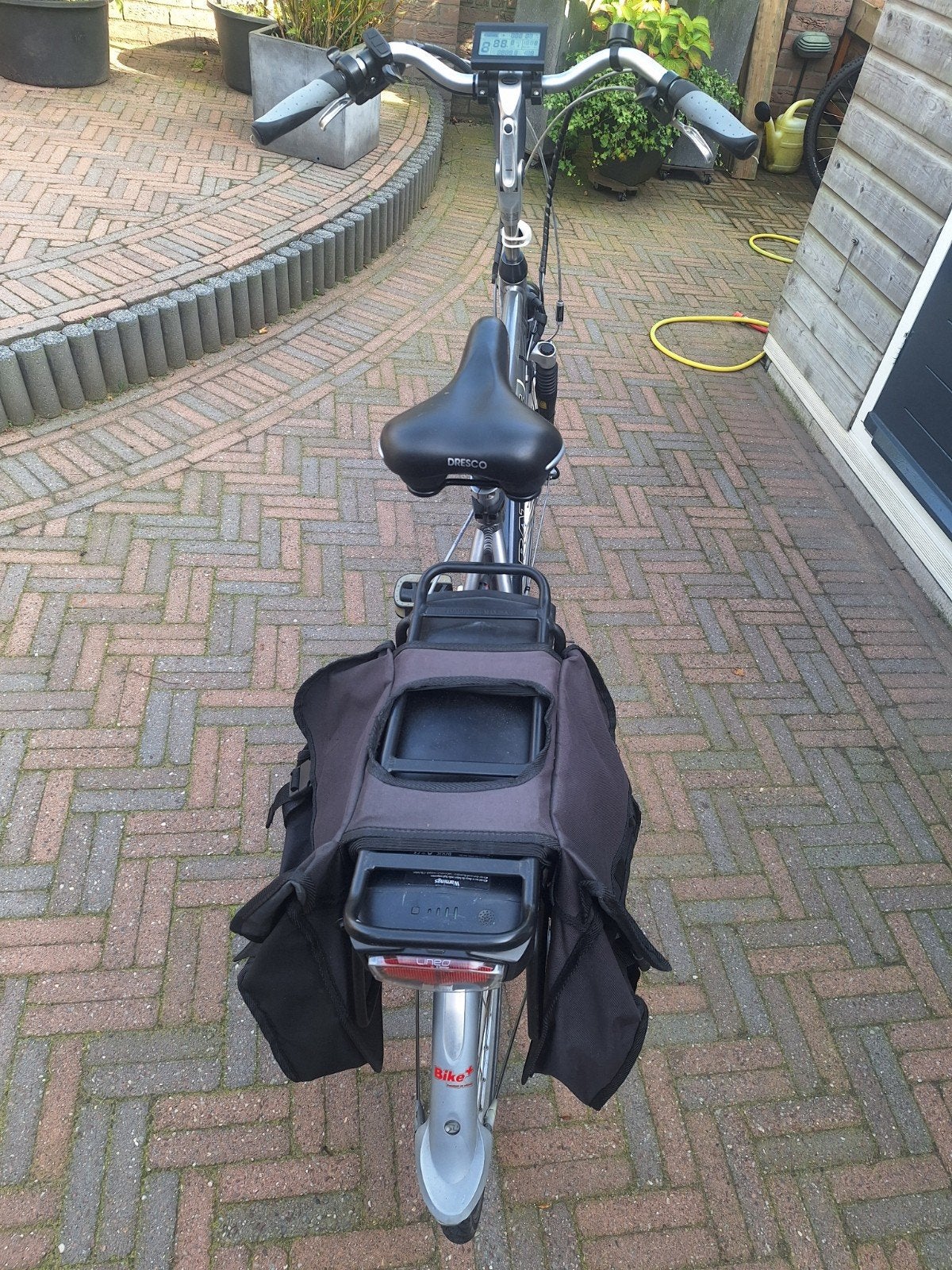 Batavus Cayuca E-bike met 36V accu en fietstassen, Ophalen, Minder dan 30 km per accu, Gebruikt, Batavus