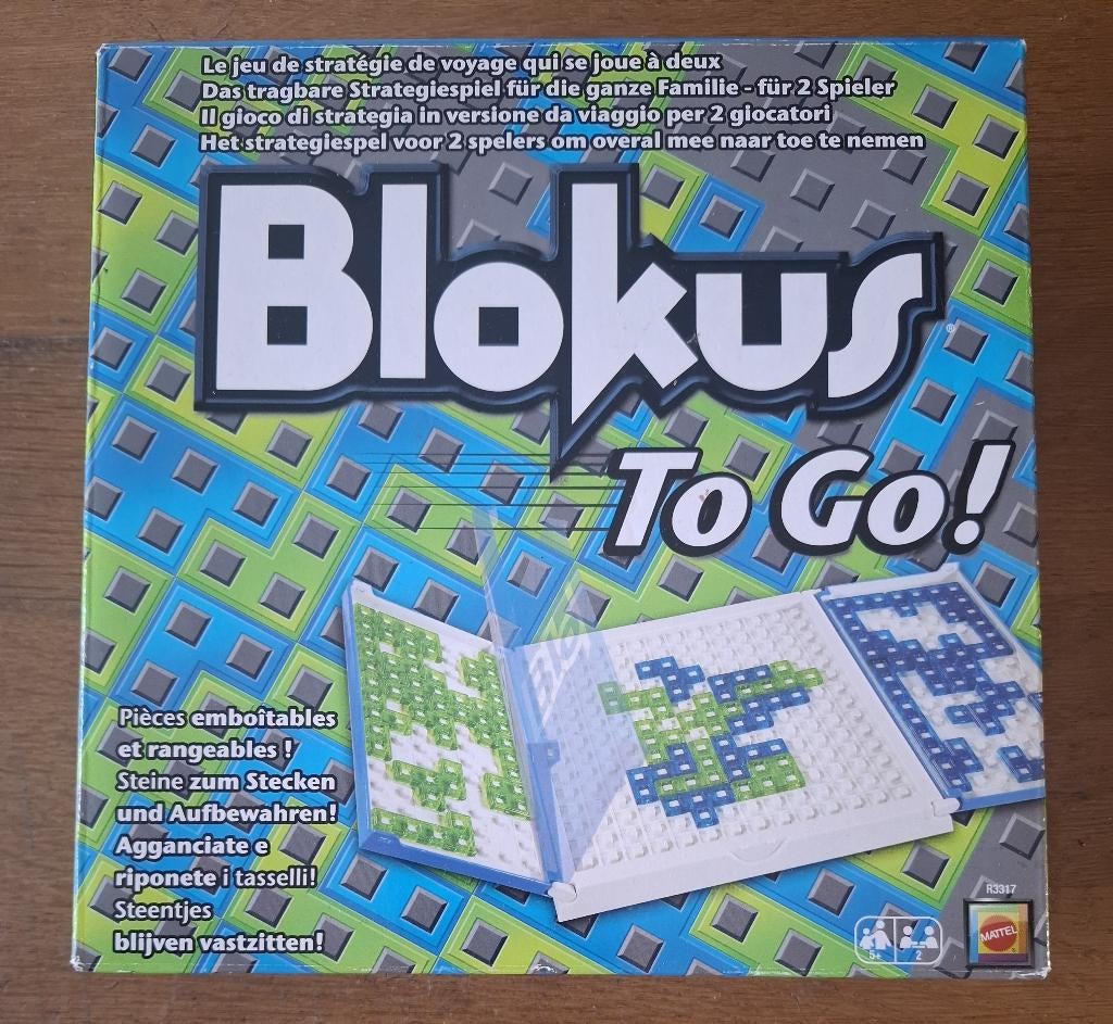 Blokus (DUO) To Go! - Mattel, Hobby en Vrije tijd, Gezelschapsspellen | Bordspellen, Verzenden