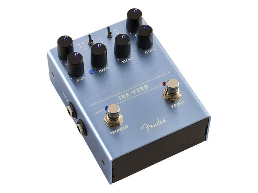 Fender Tre-Verb Digital Reverb / Tremolo effectpedaal, Muziek en Instrumenten, Effecten, Nieuw, Reverb, Ophalen of Verzenden
