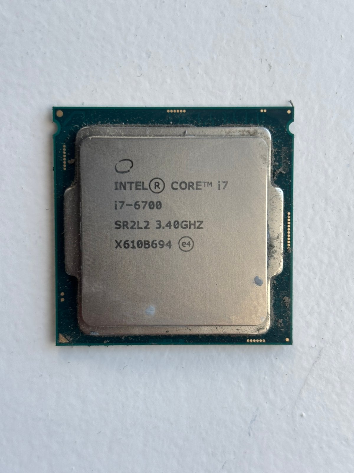 Intel Core i7 6700, Computers en Software, Ophalen of Verzenden, Gebruikt, 3 tot 4 Ghz