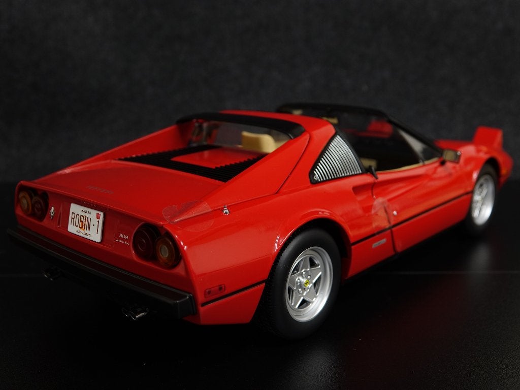 KK-Scale 1:12 Ferrari 308 GTS rood, groen, zwart. Magnum PI, Auto, Onbekend, Nieuw, Ophalen of Verzenden