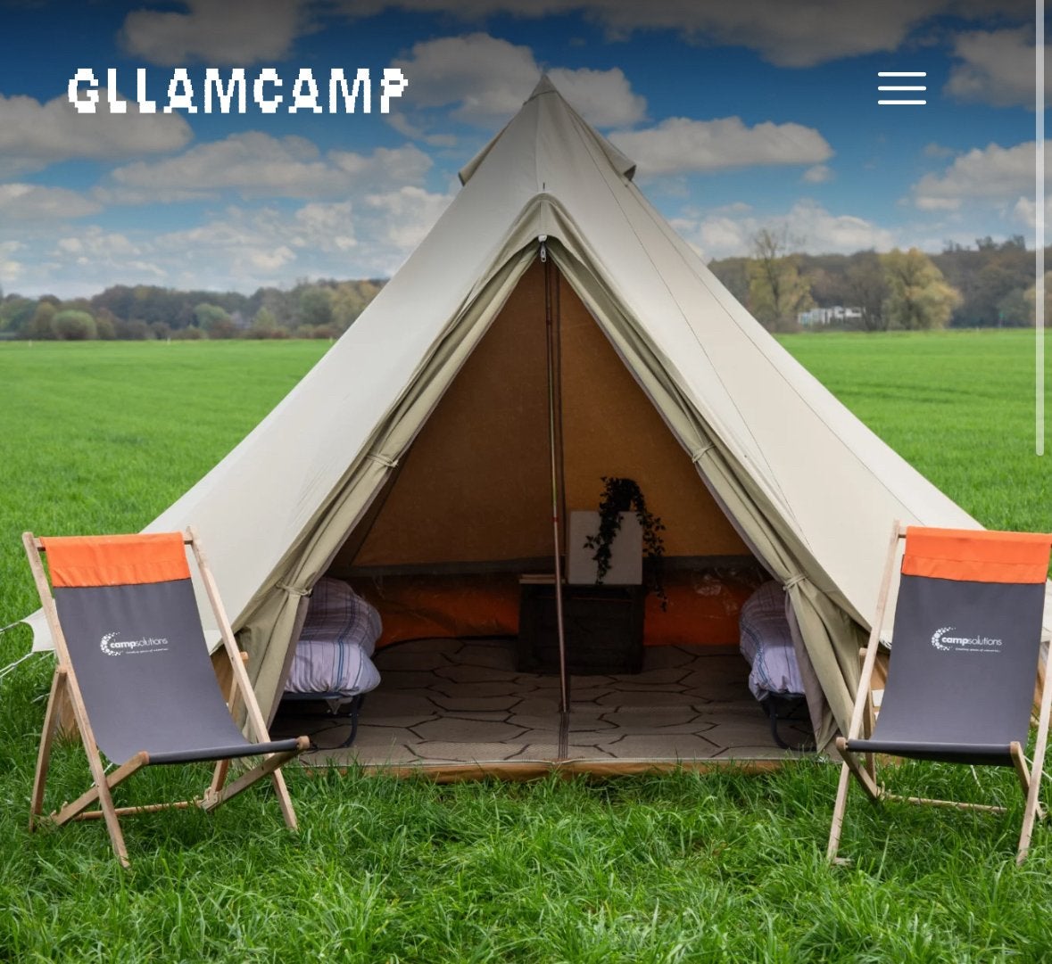 Lowlands Glamping (Sahara 2P) + 2 tickets + parkeerkaart, Twee personen