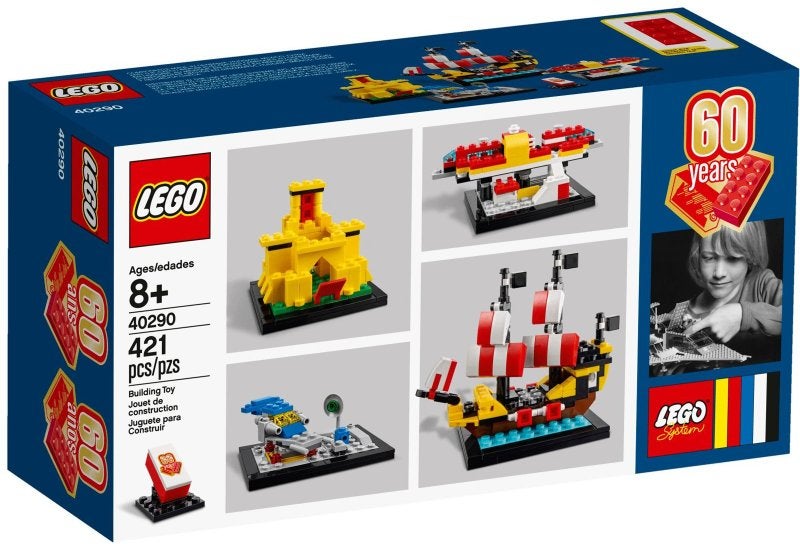 Lego 40290 60 jaar Lego NIEUW, Lego, Lego, Nieuw, Ophalen of Verzenden