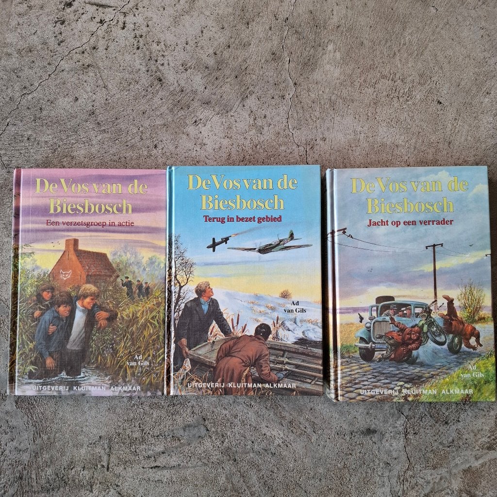 Complete serie de vos van de biesbosch ad van gils, Boeken, Ophalen of Verzenden, Zo goed als nieuw