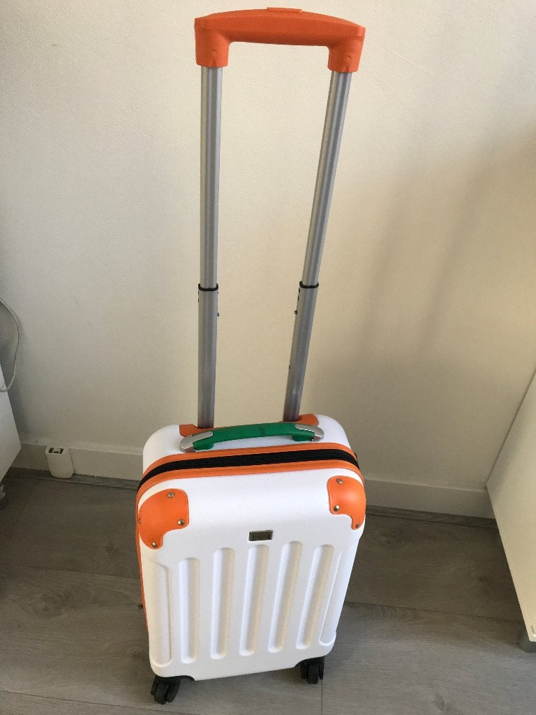 Handbagage koffer postcode loterij met slot, Sieraden, Tassen en Uiterlijk, Koffers, Wieltjes, Overige materialen, Nieuw, Ophalen of Verzenden