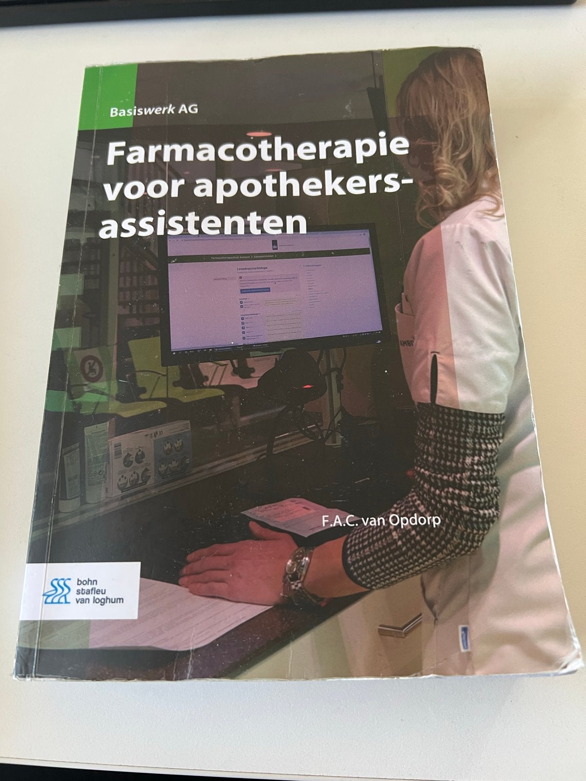 Farmacotherapie voor apothekersassistenten - F.A.C. van Opdo, Verzenden, Beta, Zo goed als nieuw, MBO