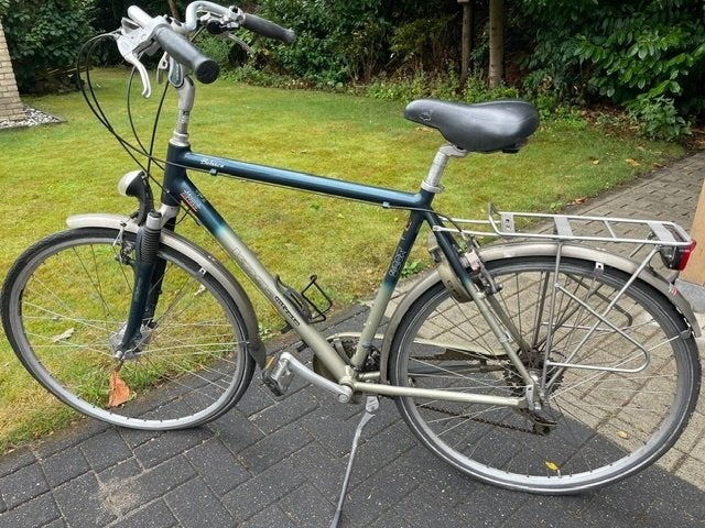 Koga herenfiets, Gebruikt, Velgrem, Versnellingen, 57 tot 61 cm