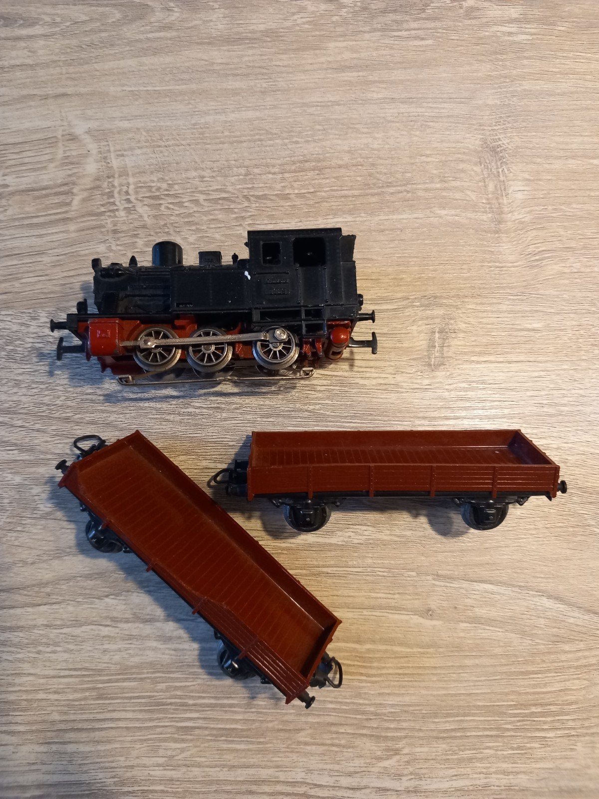 Vintage modeltrein, Overige merken, Gelijkstroom, Ophalen of Verzenden, Gebruikt
