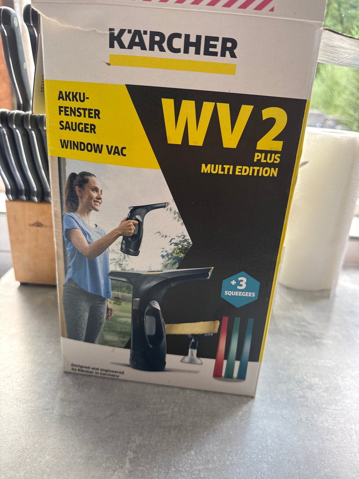 Tekoop Kärcher WV2, Huis en Inrichting, Schoonmaakartikelen, Raamwisser of Trekker, Ophalen of Verzenden