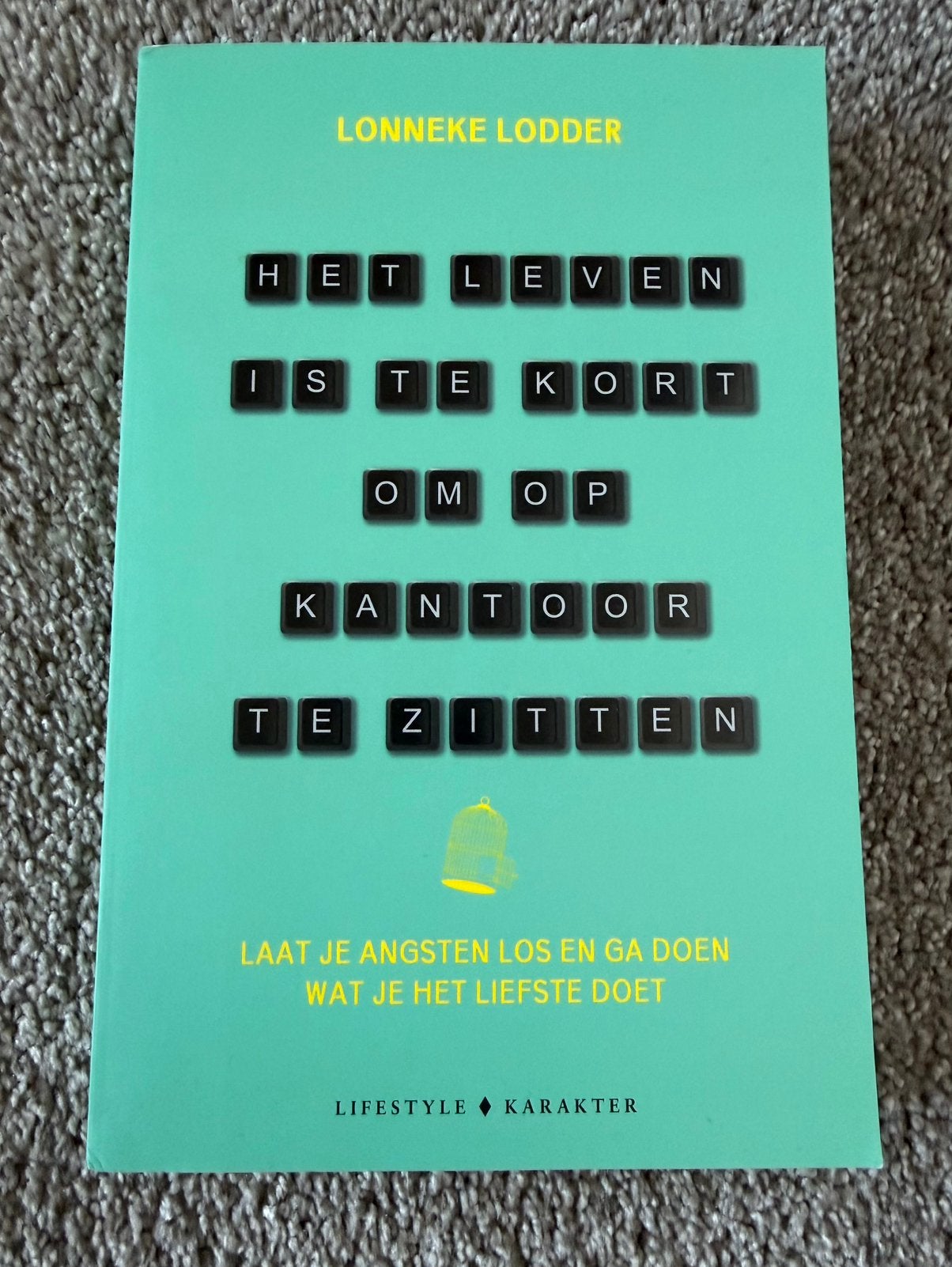 Het leven is te kort om op kantoor te zitten Lonneke Lodder, Verzenden, Zo goed als nieuw