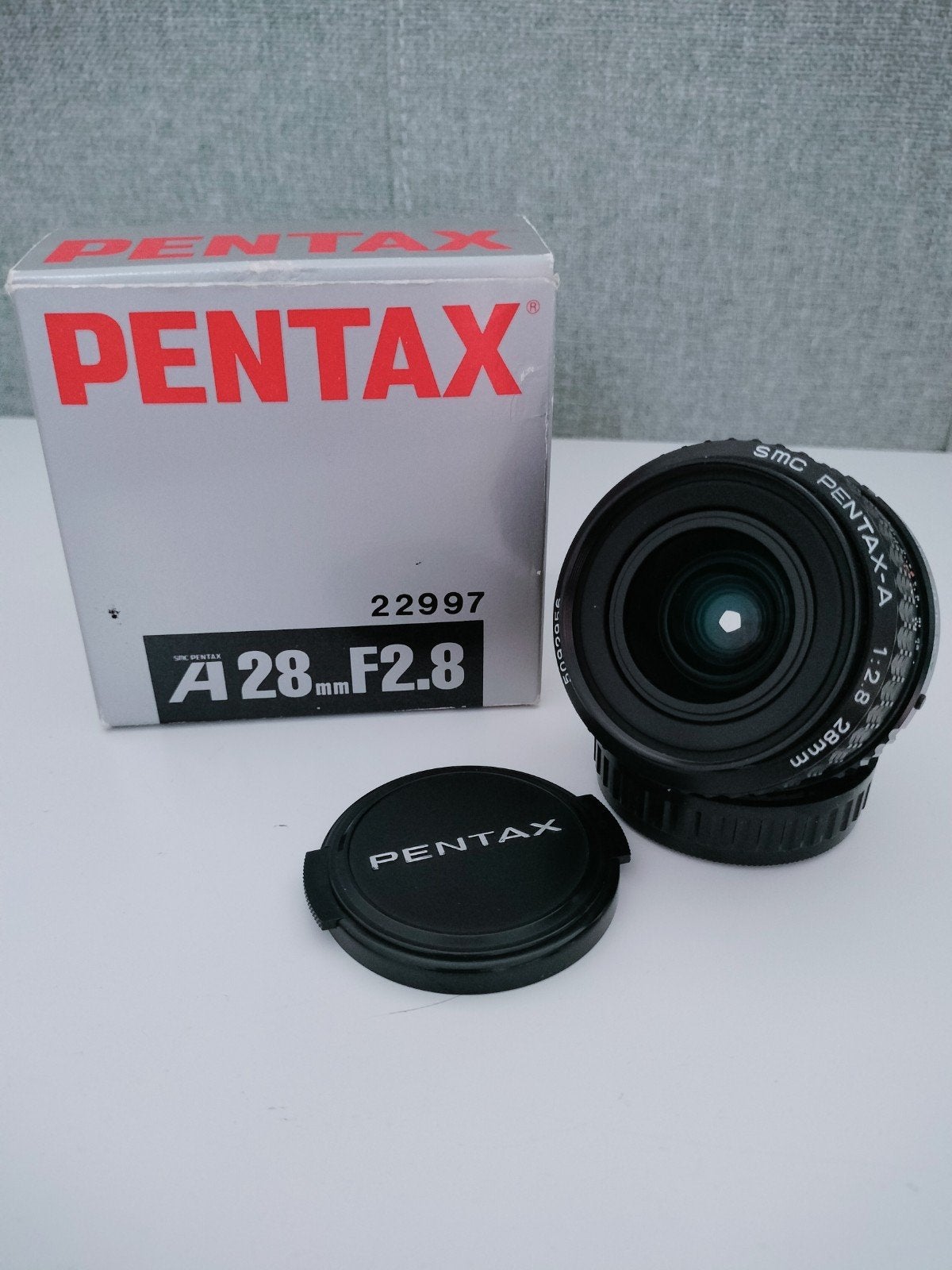 SMC Pentax-A 28mm F2.8 lens groothoeklens, Zo goed als nieuw, Pentax K-mount, Handmatige focus, Pentax