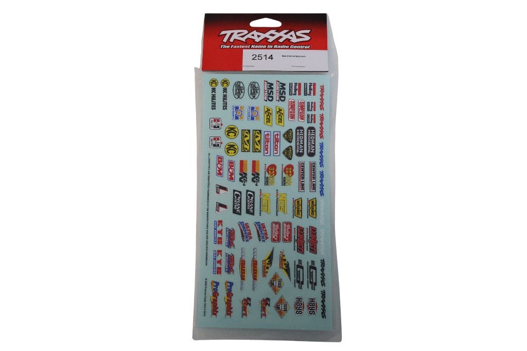 Traxxas Decal Sheet Racing Sponsors
