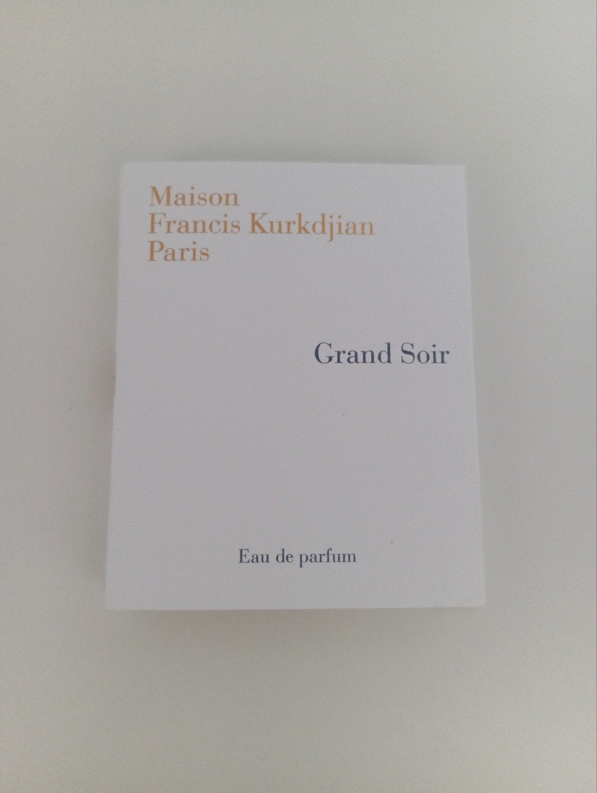 Nieuw Maison Francis Kurkdjian Grand Soir Parfum 2 ml sample, Ophalen of Verzenden, Nieuw