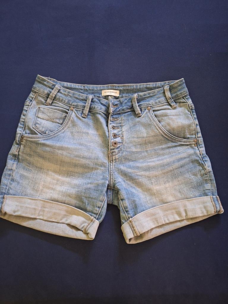 Shorts jeans Silvercreek maat 36, Ophalen of Verzenden, Zo goed als nieuw, Blauw, W28 - W29 (confectie 36)