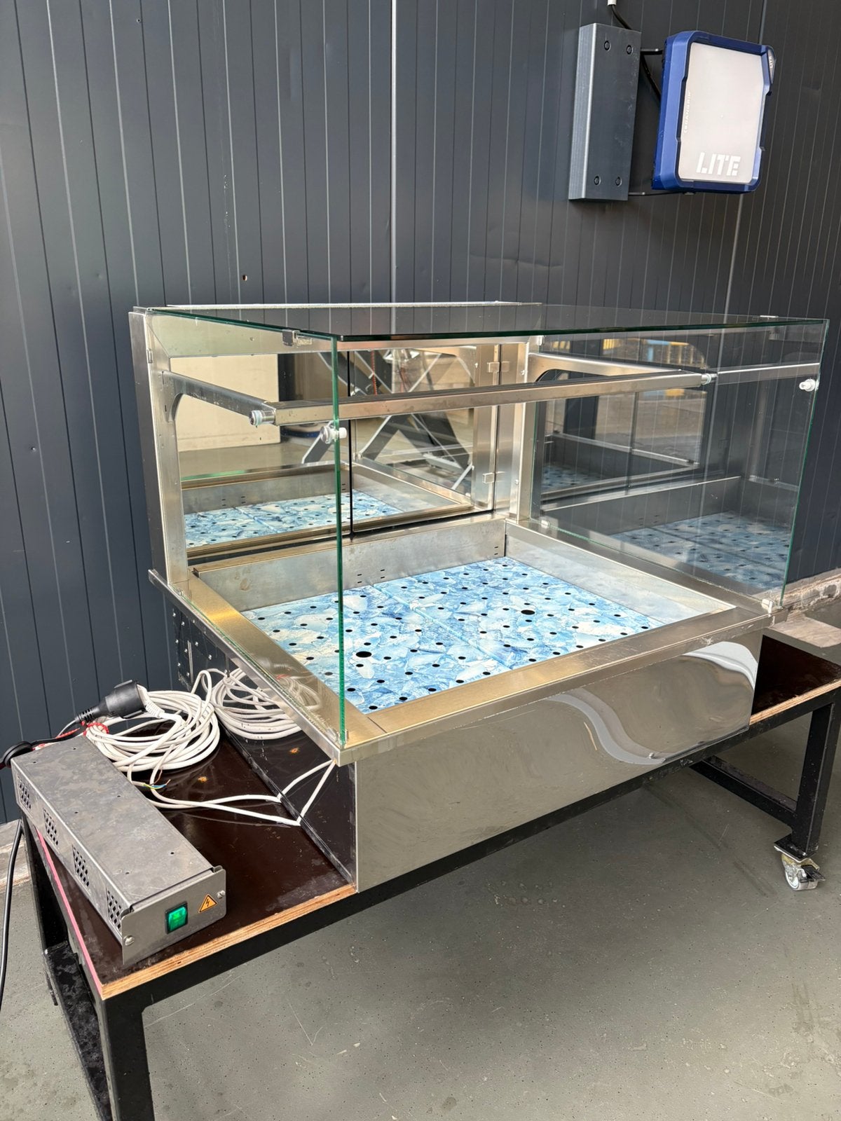 Crushed ice vitrine, Ophalen, Nieuw zonder verpakking, Koelen en Vriezen