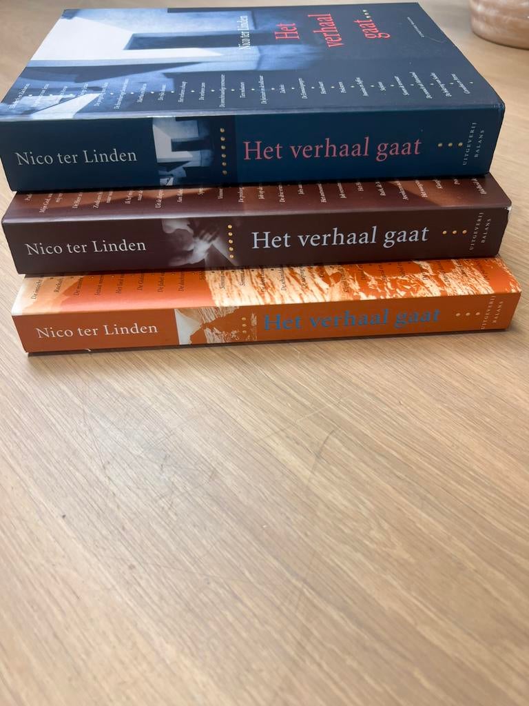 Nico ter Linden – Het verhaal gaat delen 3,5,6, Boeken, Ophalen of Verzenden, Zo goed als nieuw