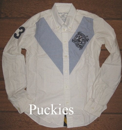 Ralph LAUREN dames Oxford blouse maat XS *NIEUW* a, Wit, Nieuw, Ophalen of Verzenden, Ralph Lauren