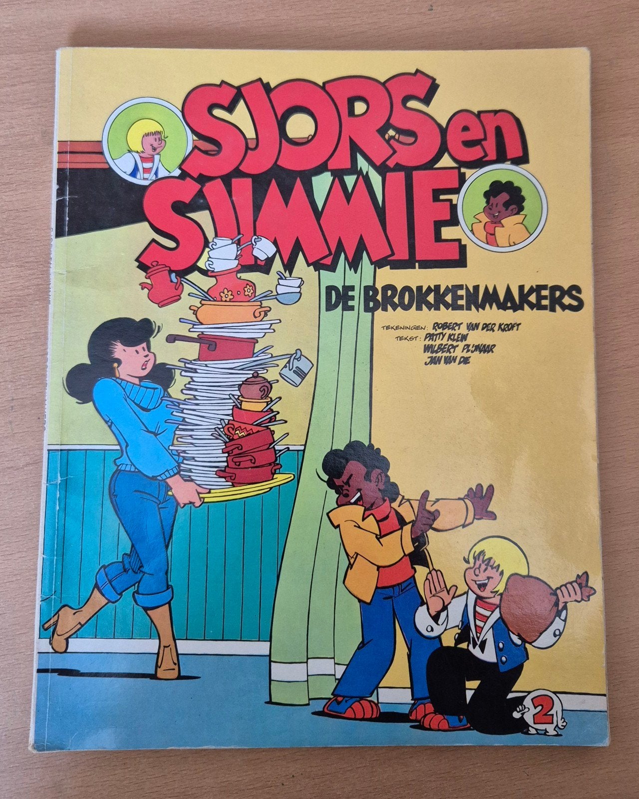 Sjors en Sjimmie - De Brokkenmakers, Boeken, Eén stripboek, Ophalen of Verzenden, Gelezen