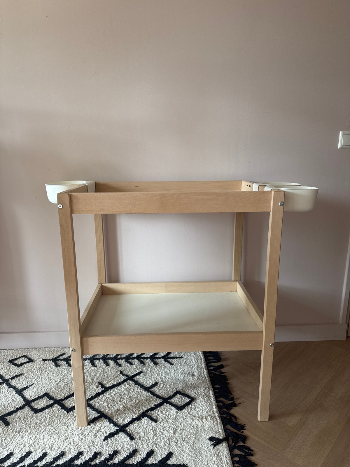 IKEA SNIGLAR Verschoontafel met bakjes // commode, Ophalen, Gebruikt, Minder dan 75 cm, 50 tot 70 cm