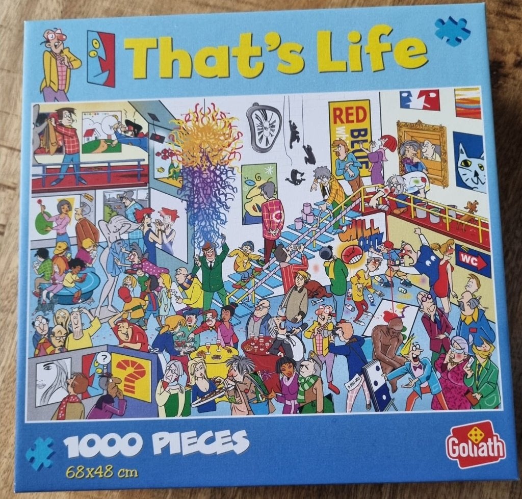 Legpuzzel Goliath That's Life Art Gallery [922909], Ophalen of Verzenden, 500 t/m 1500 stukjes, Zo goed als nieuw, Legpuzzel
