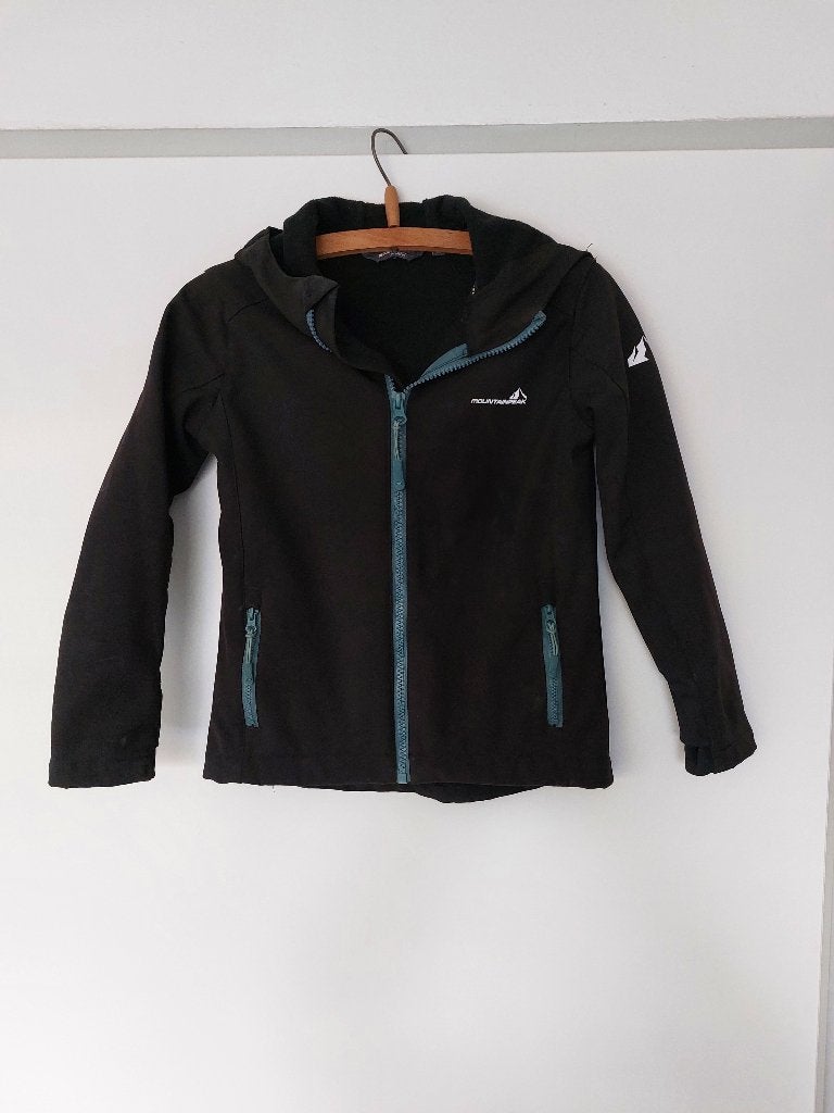 Mountainpeak Soft shell jongens jas, mt 116 zgan, Kinderen en Baby's, Ophalen of Verzenden, Zo goed als nieuw, Jongen, Jas