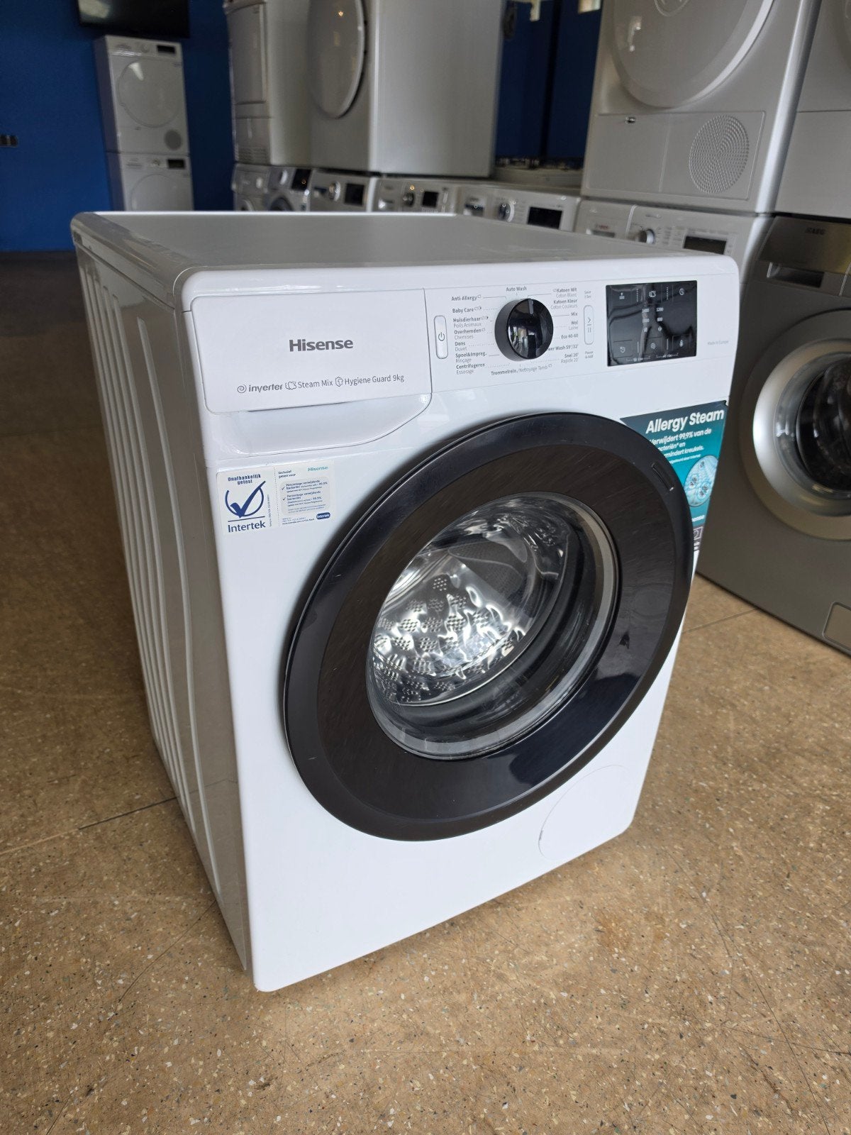 Hisense wasmachine | 9 kilo | A klasse | Gratis thuis 🚚✅️, Jirnsum, 1200 tot 1600 toeren, 8 tot 10 kg, Ophalen of Verzenden