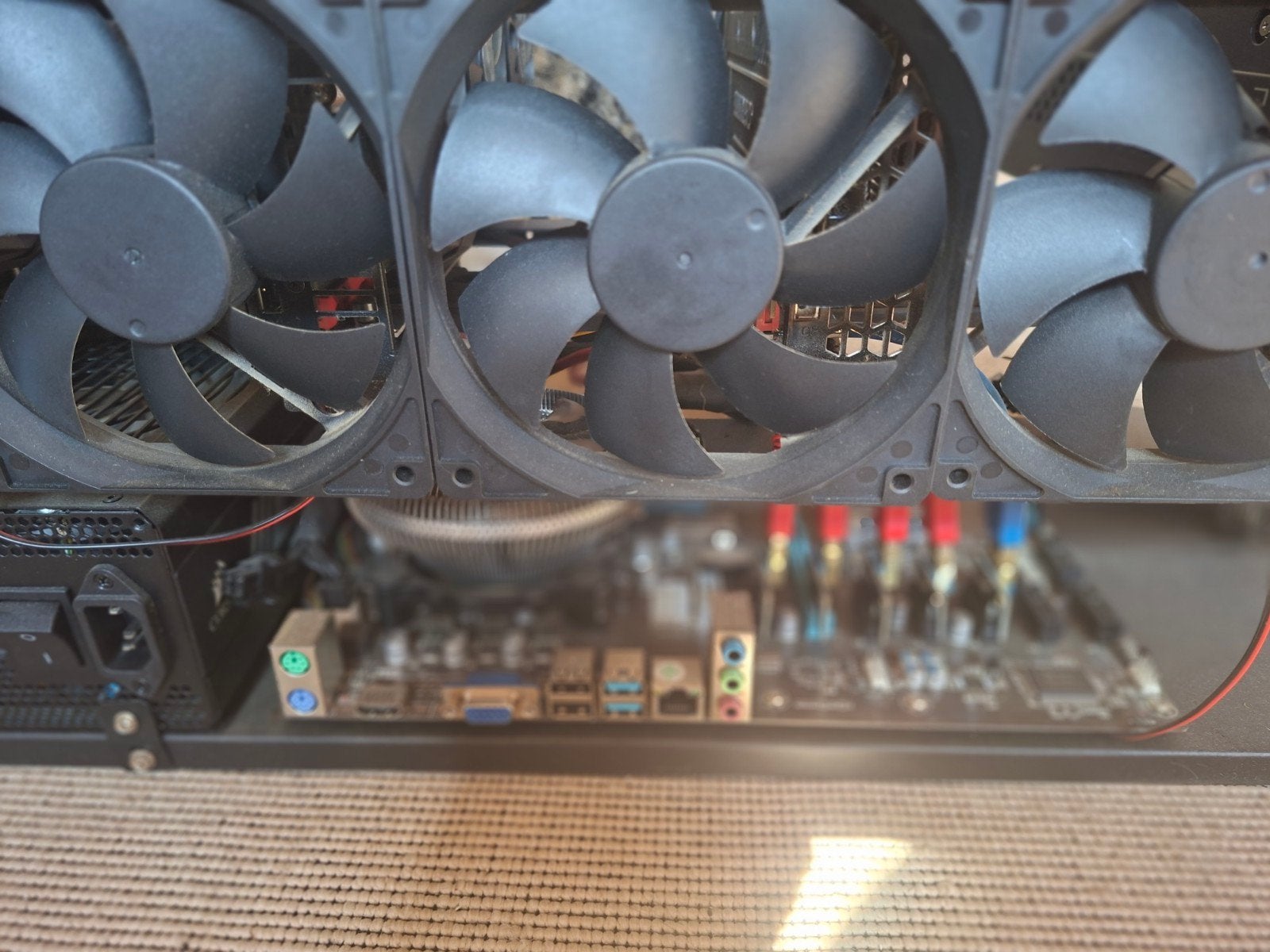 Crypto Miner met diverse videokaarten, Ophalen of Verzenden