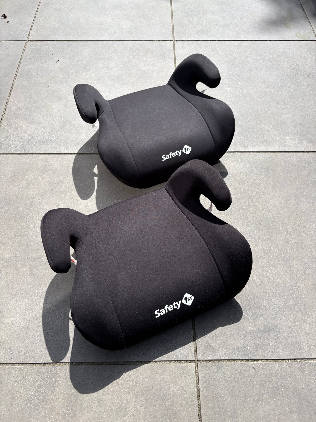 2x Safety 1st stoelverhoger autostoel autozitje, Autogordel, 15 t/m 36 kg, Zo goed als nieuw, Ophalen