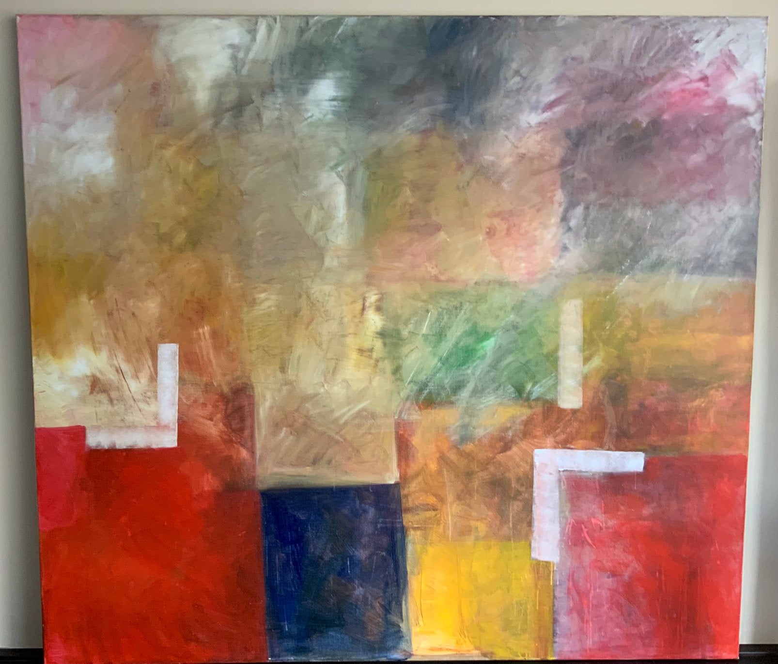 Prachtig abstrakt schilderij 180x200, Ophalen