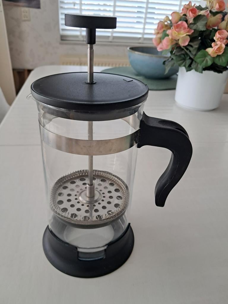 Glazen cafetière zwarte, Ophalen