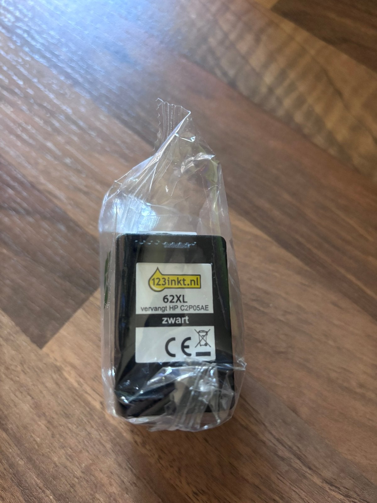 HP inktcartridge 62XL zwart, Ophalen of Verzenden, Nieuw, Cartridge