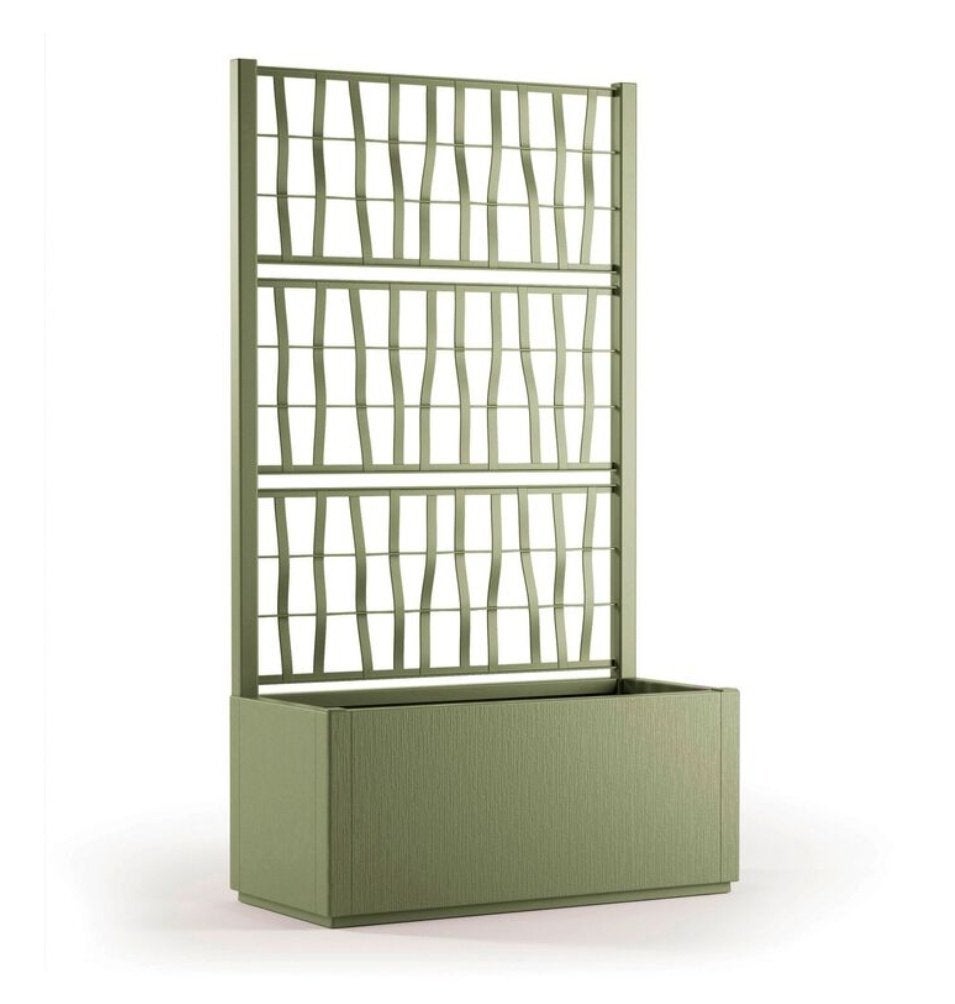 Plantenbak met trellis, Ophalen, Kunststof, Nieuw, 60 tot 100 cm