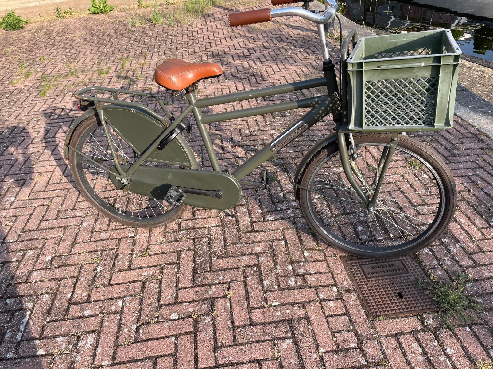 Popal dutch jongens fiets 24 inch, Ophalen, Zo goed als nieuw, 24 inch, Handrem