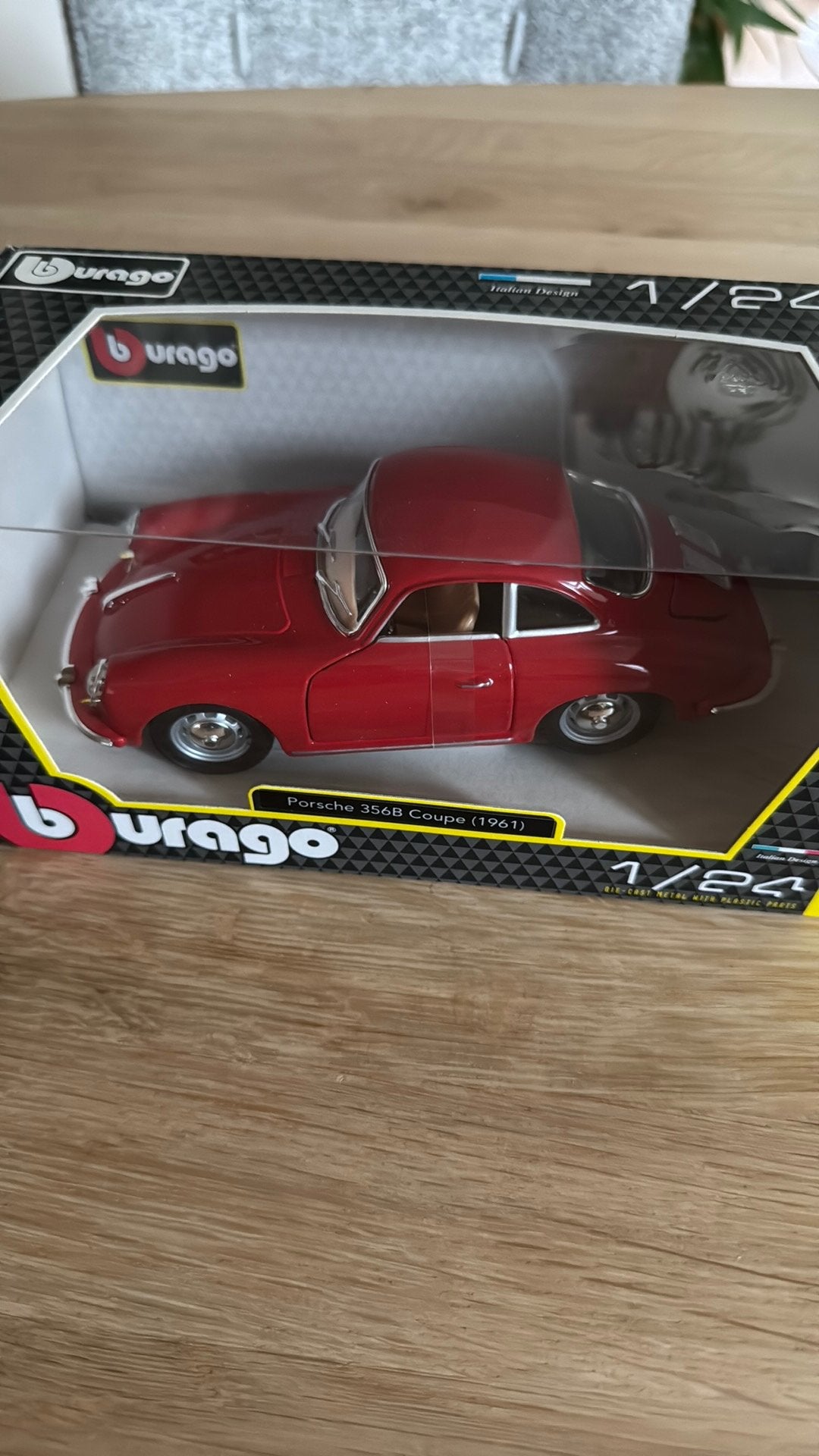 Bburago Porsche 356B Coupé (1961) Nieuw in doos!, Ophalen of Verzenden, Nieuw, Bburago