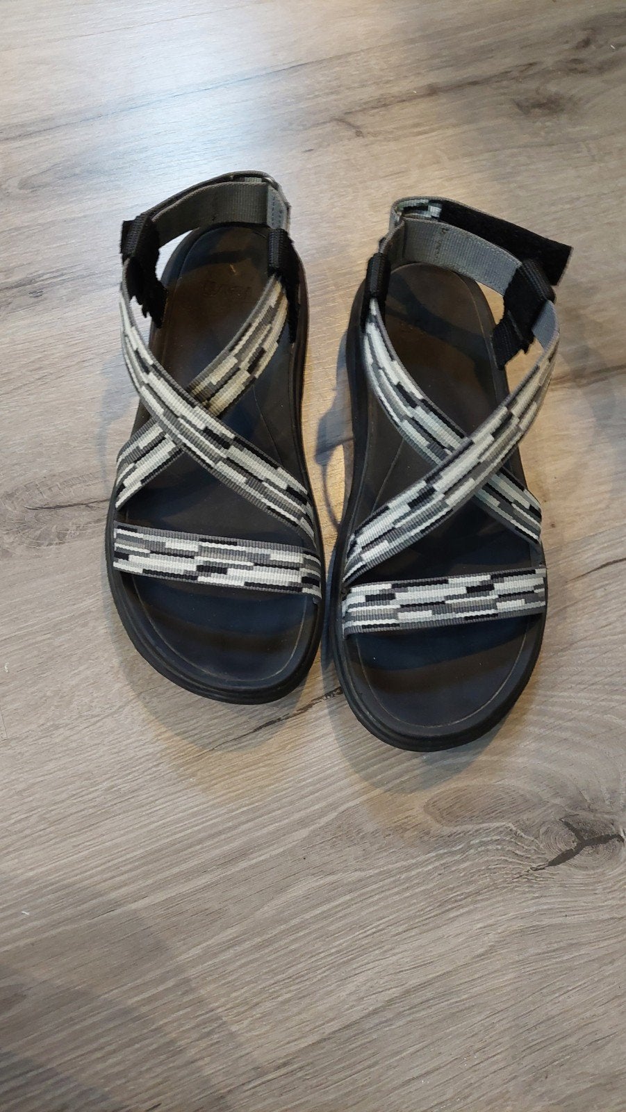 Teva  dames sandalen, maat 36, als nieuw, Ophalen, Zwart, Sandalen of Muiltjes, Zo goed als nieuw