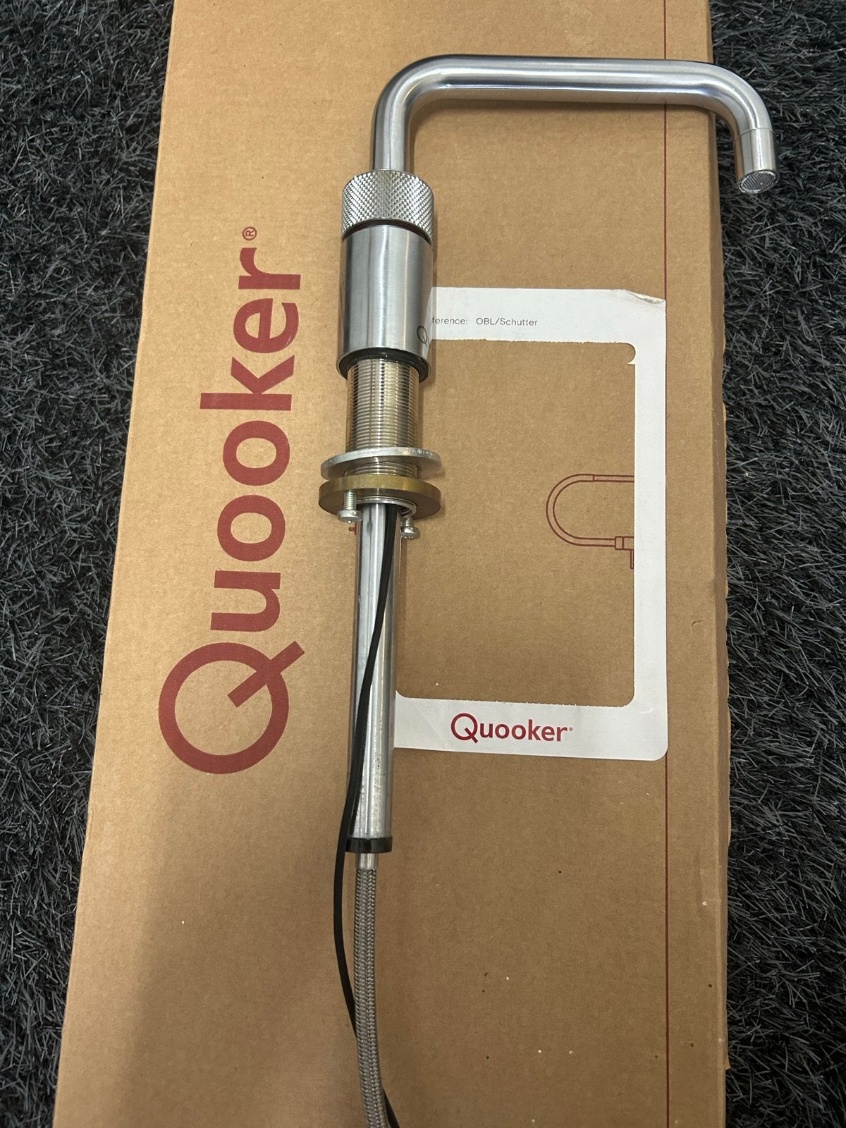 Quooker Kraan single tap in originele doos, Ophalen, Zo goed als nieuw, Chroom, Kraan