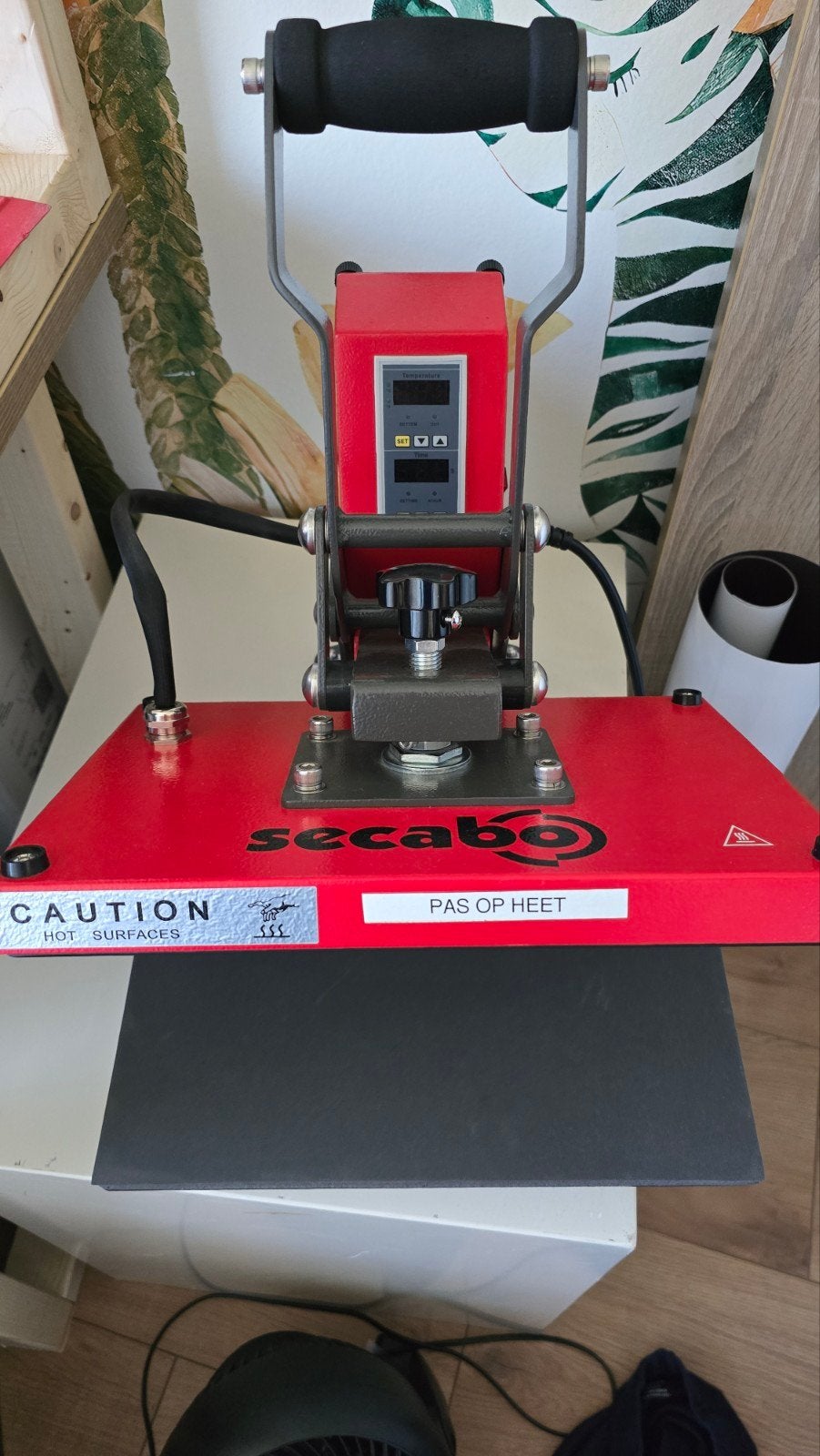 Secabo Hittepers TC2 - Zo goed als nieuw, Zo goed als nieuw, Machine, Overige merken, Rood