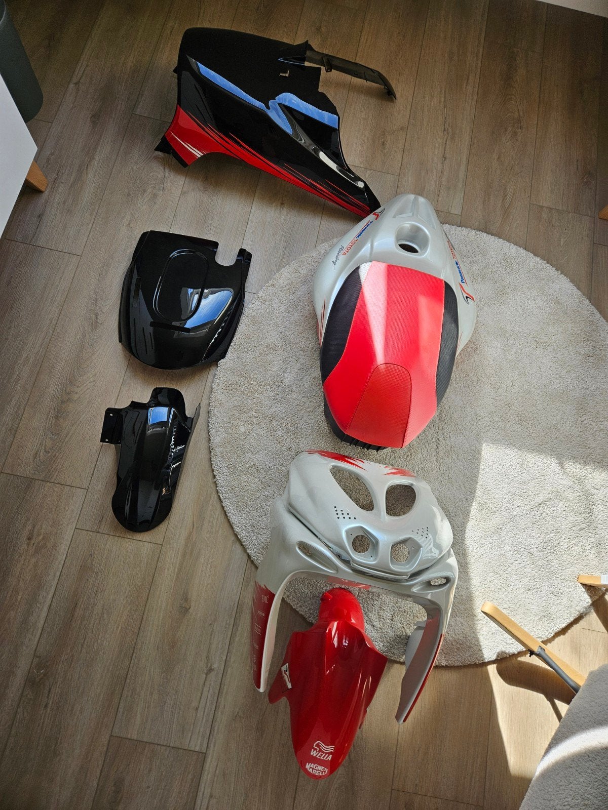 Yamaha Aerox custom Toyota Panasonic set, Ophalen, Nieuw, Kap, Yamaha