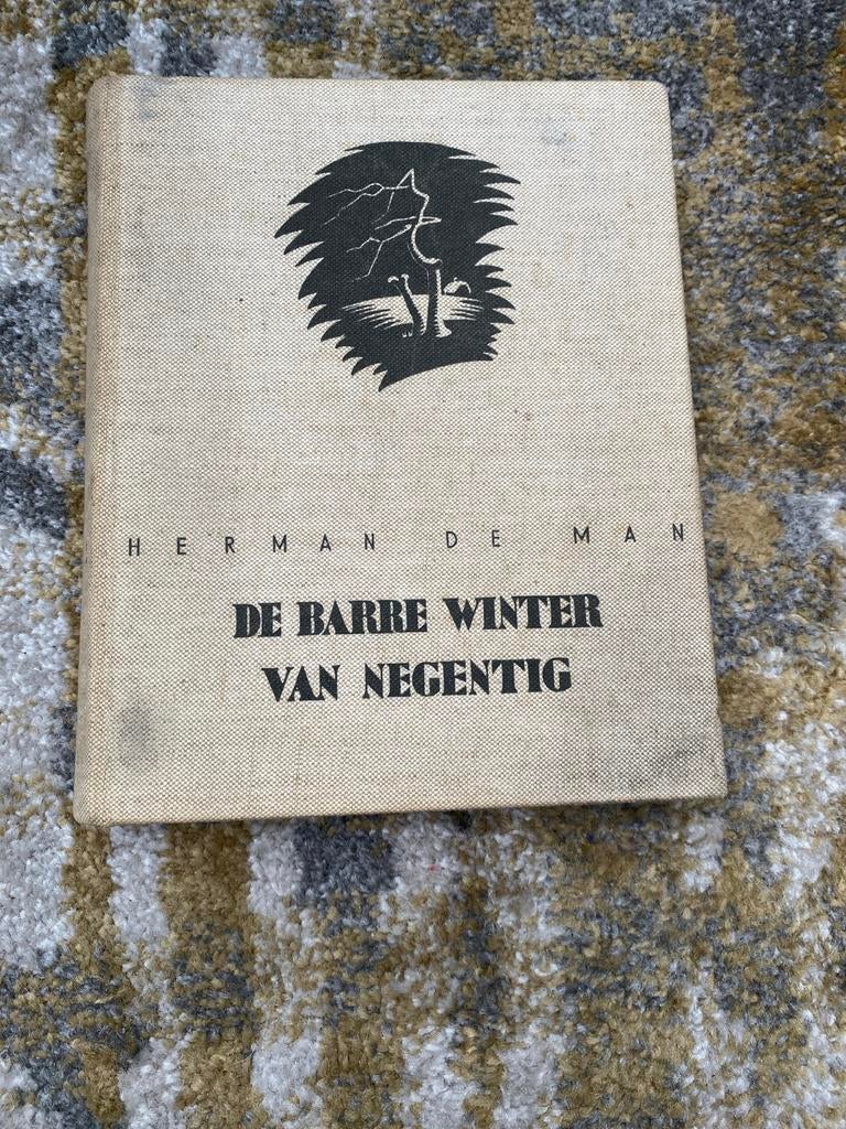 De Barre Winter Van Negentig - Herman de Man (1936), Boeken, Romans, Gelezen, Nederland, Ophalen of Verzenden