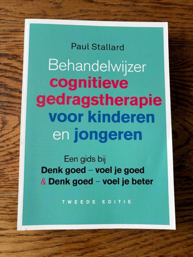 Behandelwijzer cognitieve gedragstherapie voor kinderen, Paul Stallard, Nieuw, Ophalen of Verzenden, Cognitieve psychologie