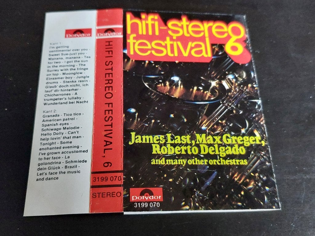 HIFI STEREO FESTIVAL 6 (MC), Cd's en Dvd's, Cassettebandjes, Ophalen of Verzenden, Zo goed als nieuw, Origineel, Met bewaardoos, rek of koffer