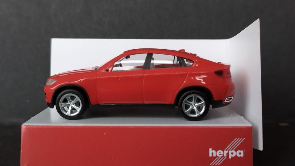 Bmw x6 1:87 H0 Herpa Pol, Hobby en Vrije tijd, Modelauto's | 1:43, Overige merken, Auto, Verzenden, Cars@herpa.de