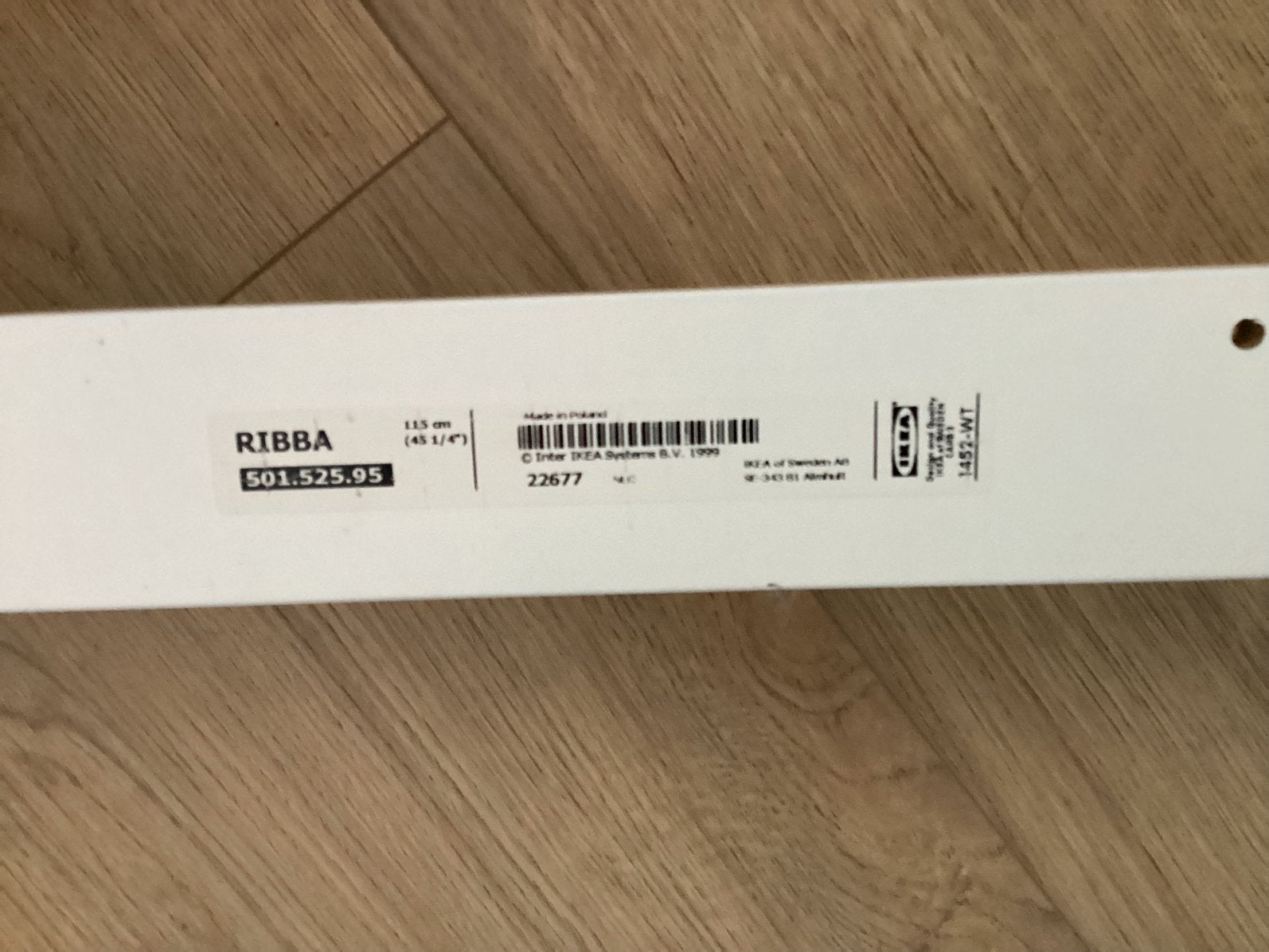 Foto plankjes ikea ribba, Ophalen, Zo goed als nieuw