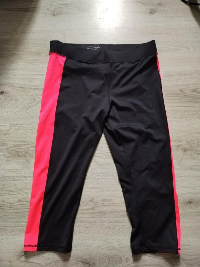 MS Mode Active Sportlegging Zwart/Roze Maat L, Zwart, Maat 42/44 (L), Ophalen of Verzenden, MS Mode Active