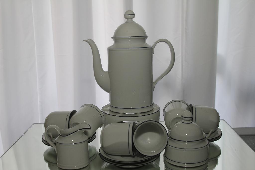Compleet koffieservies Seltmann/Hema, Ophalen, Zo goed als nieuw, Overige stijlen, Porselein