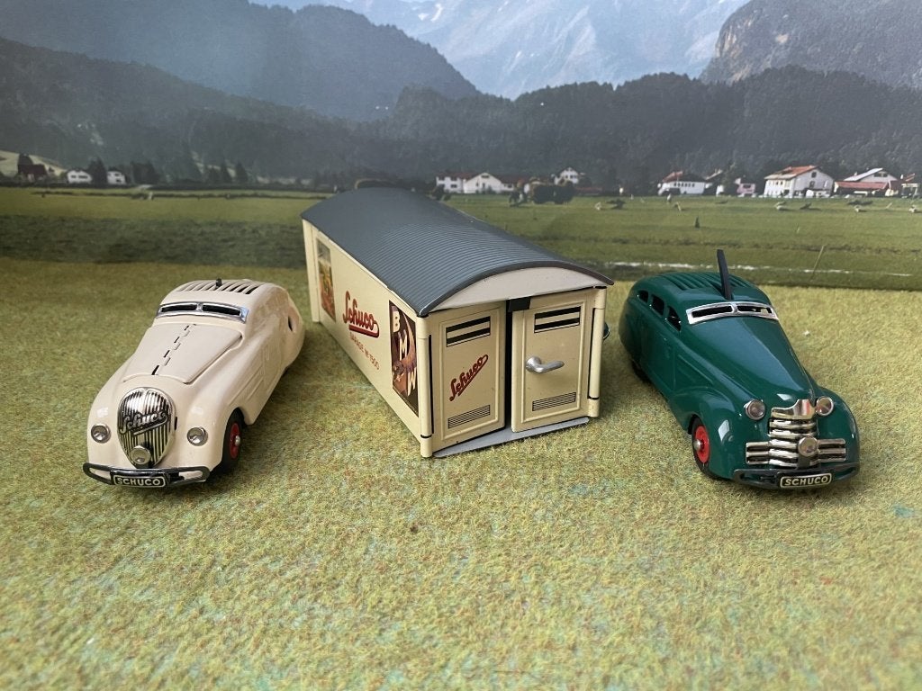 SCHUCO 01073, Garage 15/2000/2008 met 2 AUTOS, Ophalen of Verzenden